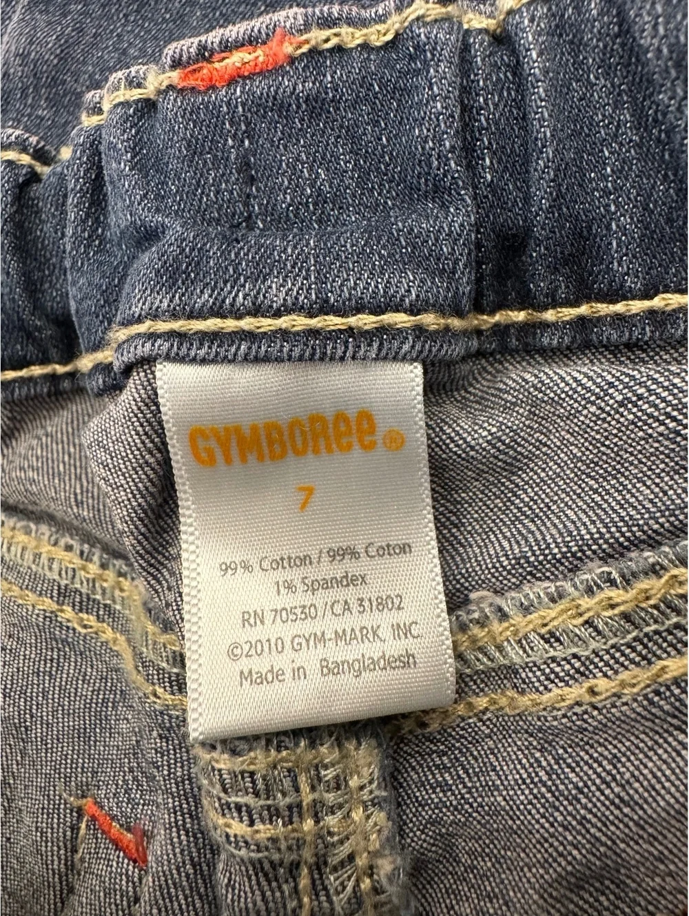 Gymboree floral appliqué